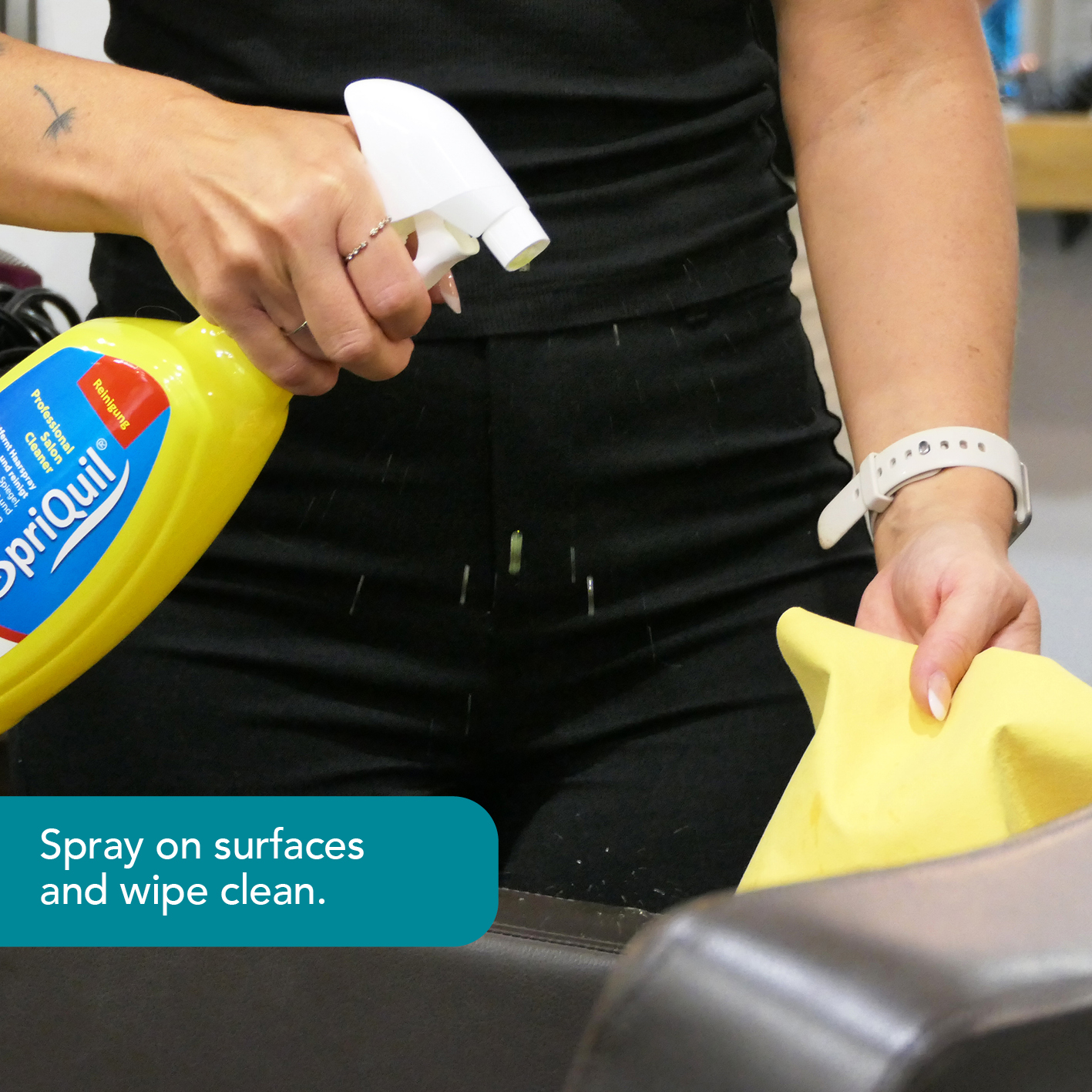 SPRIQUIL – Professional Salon Cleaner “The Hair Spray Killer“ - Image 3